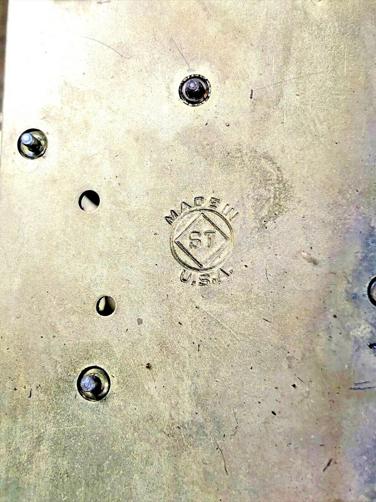 Seth Thomas 89AL Clock Movement Nut (See Pics To ID Movement)( K7116)