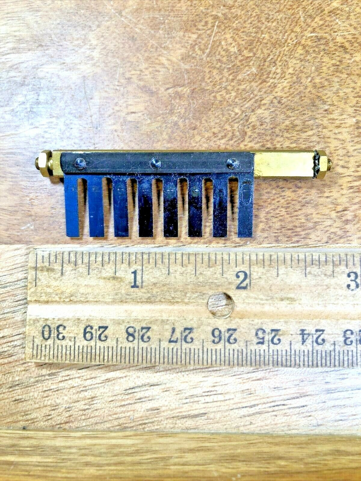 Jauch Triple Chime Clock, Chimes Spring Assembly  (See Pics to ID Mvmt) (K6148)