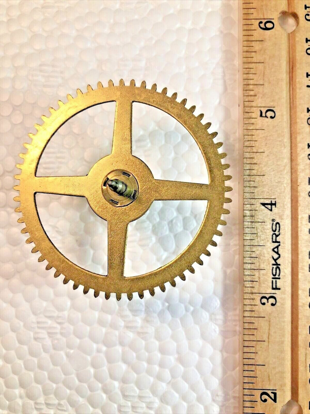 Old Ingraham (Stamped 7 01) Clock Strike Side 2nd Wheel (See Pics To ID) (K7259)