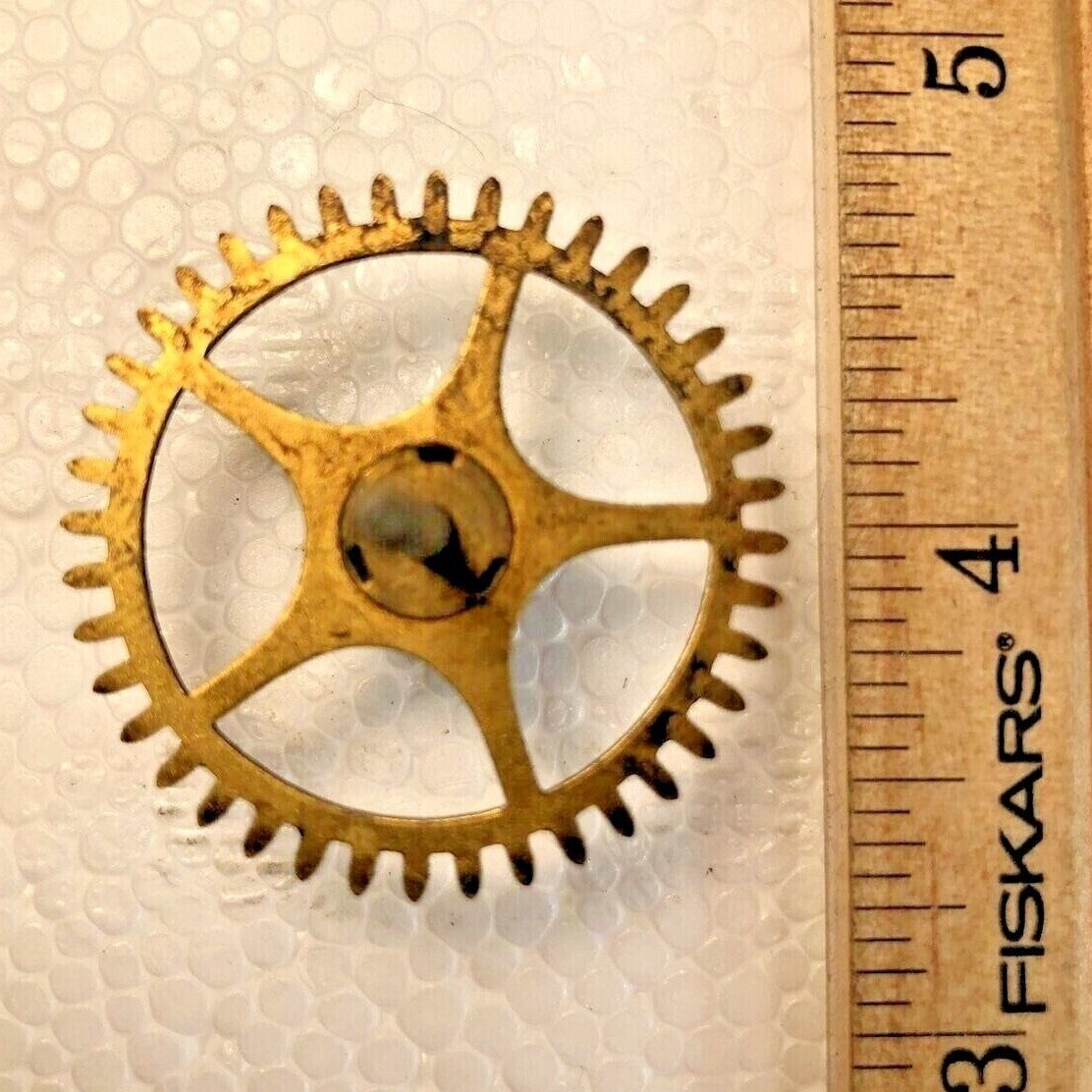 Seth Thomas 89D (Circa 1907) Clock Movement Time Side 3rd Wheel   (K7553)