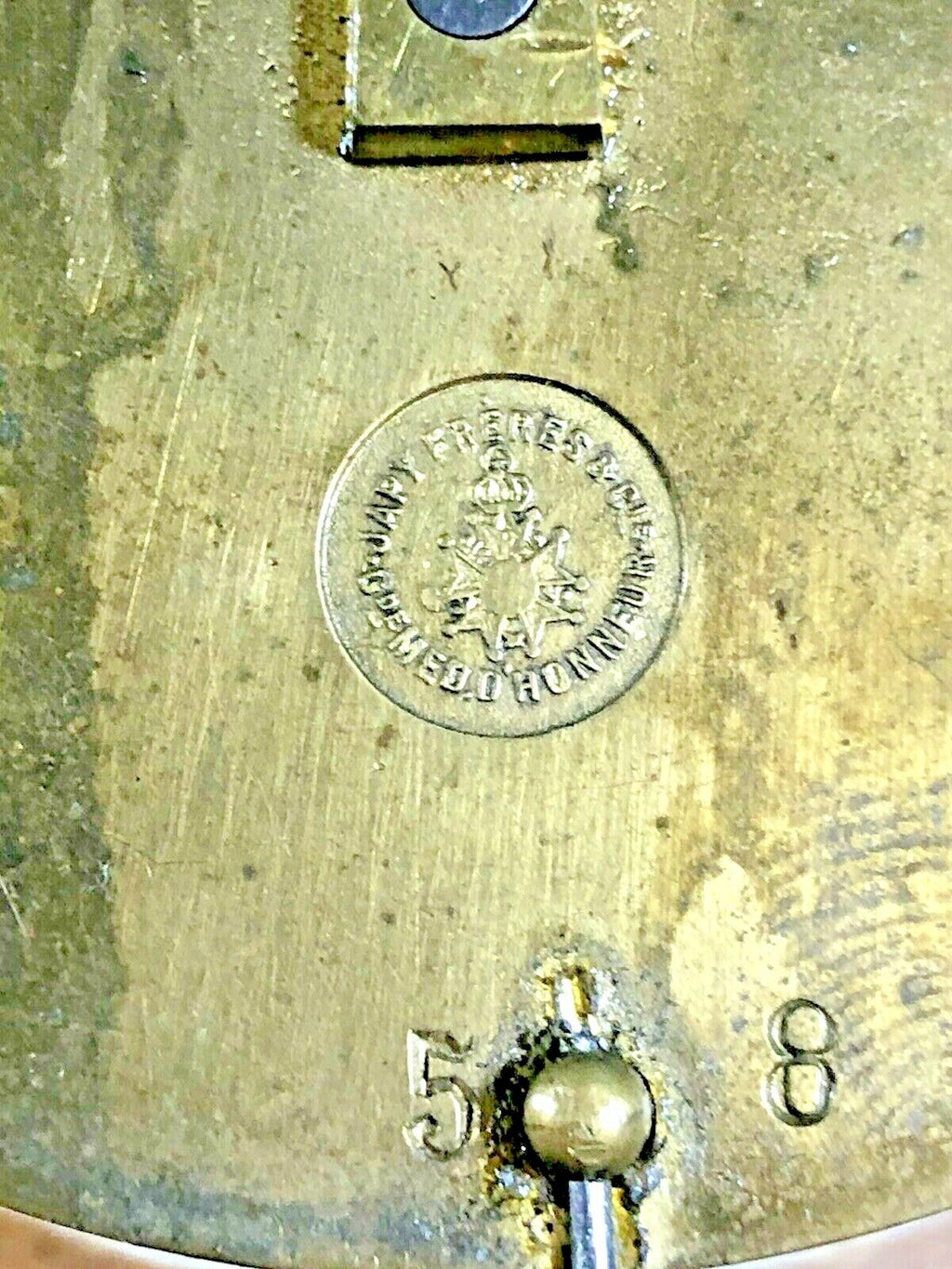Japy Freres & Co Clock Movement Click Screw (K5718)