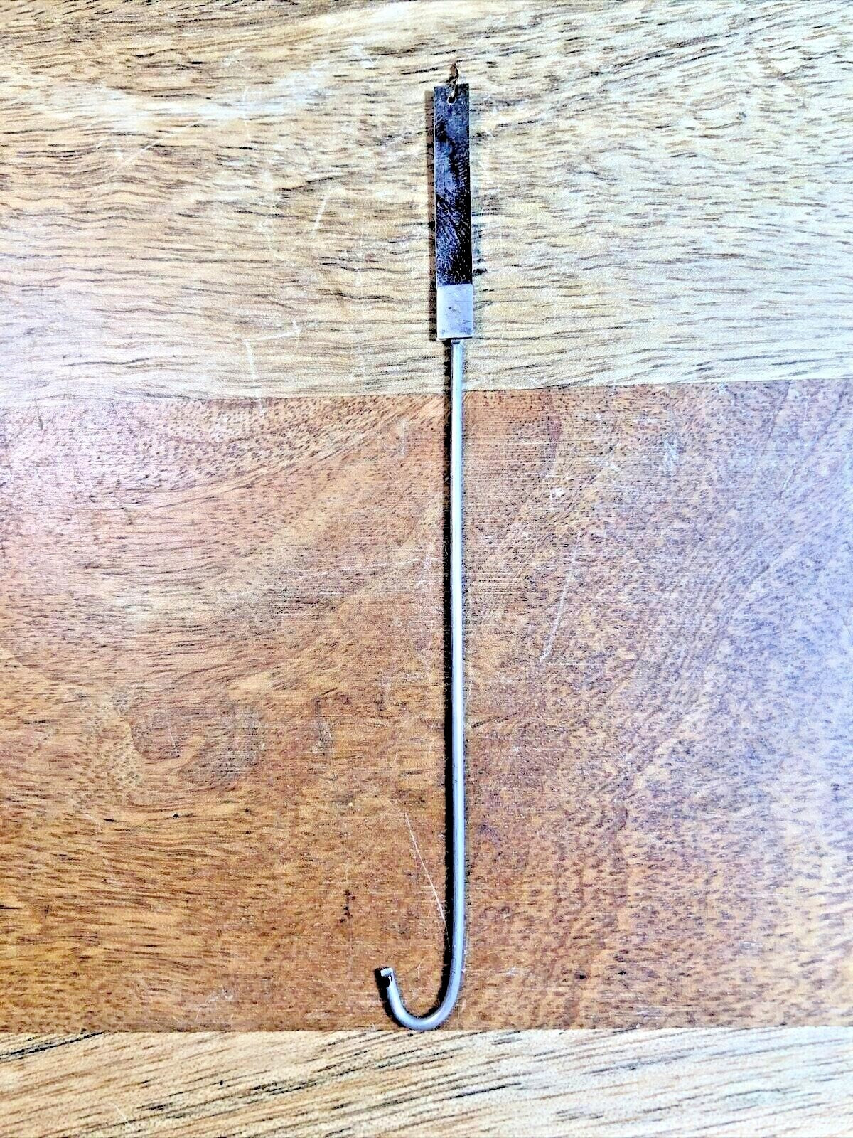Sessions Bim Bam Clock Pendulum Rod and Spring (See Pics to ID Mvmt) (K7234)