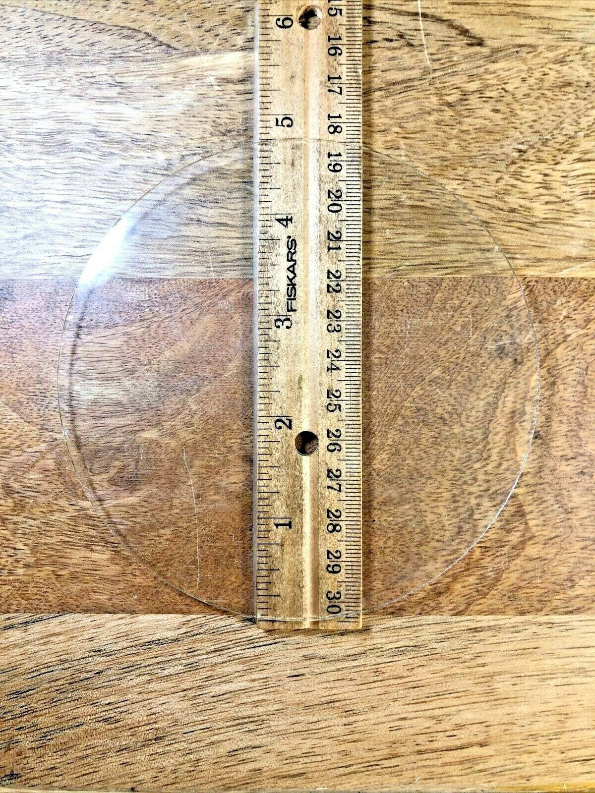 4.71 Inch or 119.66mm Diameter Flat Clock Glass     (K5939)