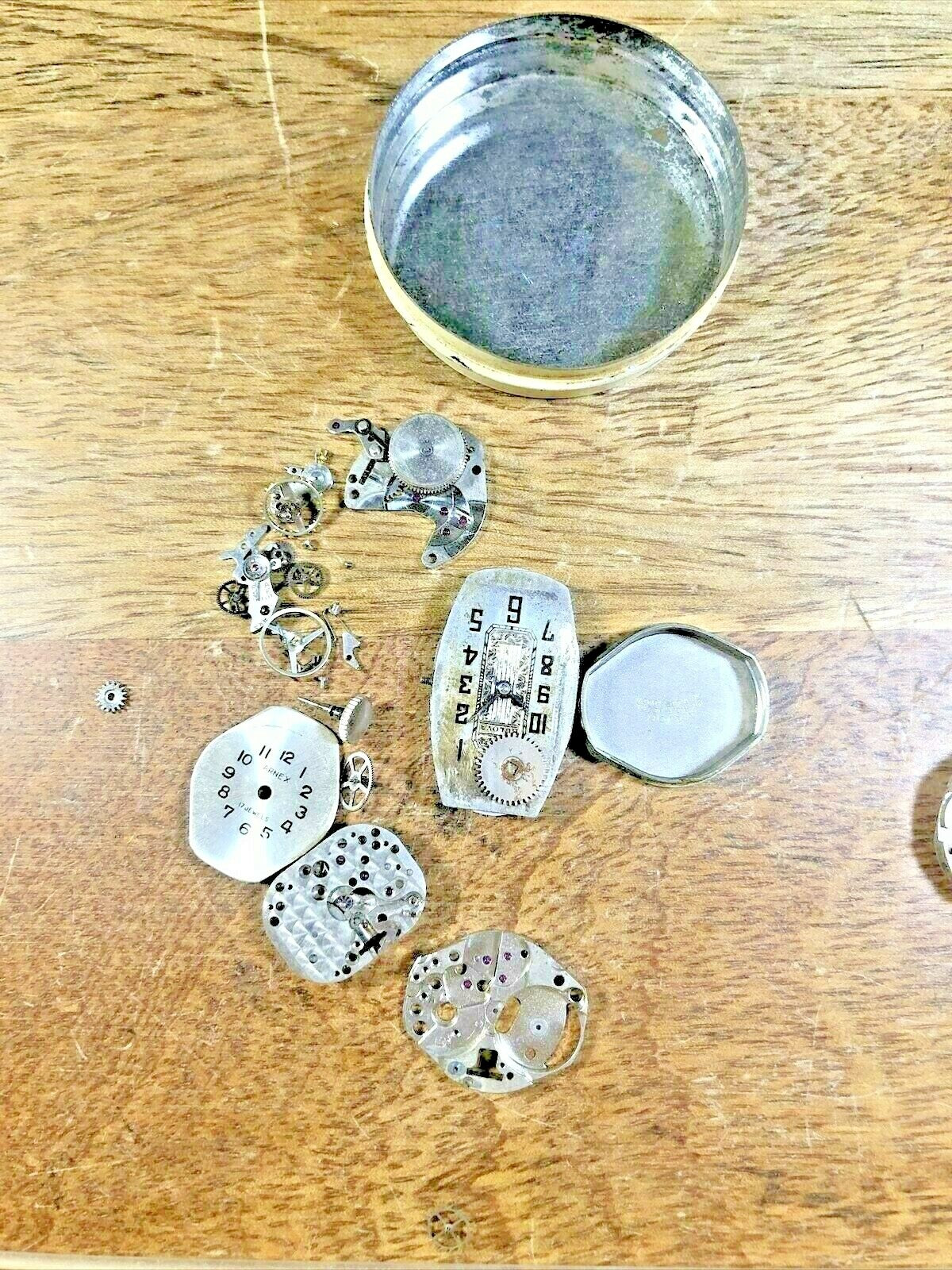 Assorted Watch Movements and Parts (For Parts/Repair) (Lot 1892)