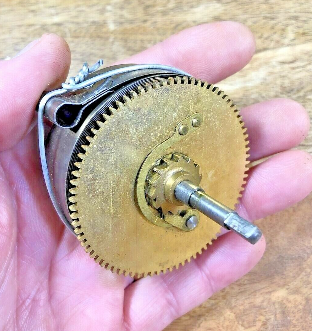 Herschede Clock Movement Strike Side Main Wheel (See Pics to ID Mvmt)  (KA6964)