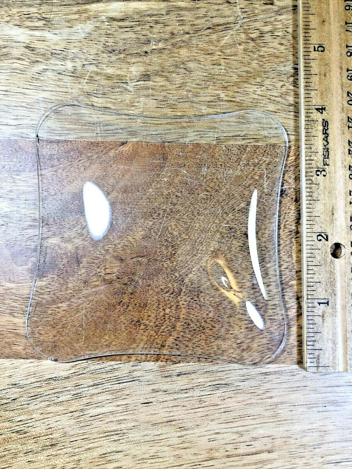 Unusual Shaped Convex Clock Glass   (K6240)