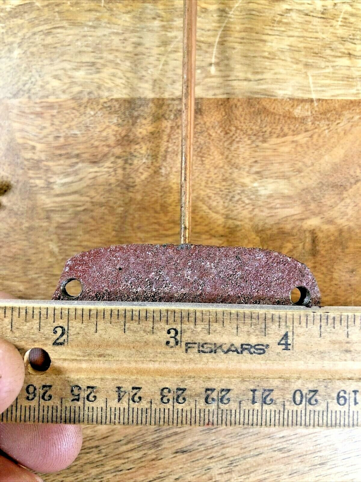 Old 2 Rod Clock Chimes 9 1/2 Inches Long    (LL5101)
