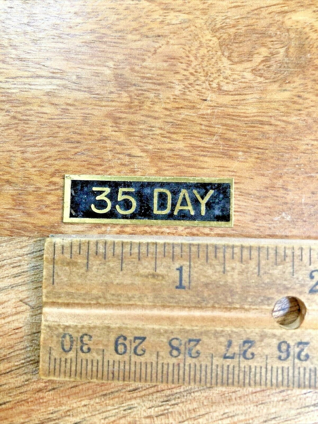 Small 35 Day Clock Plaque (K6997)