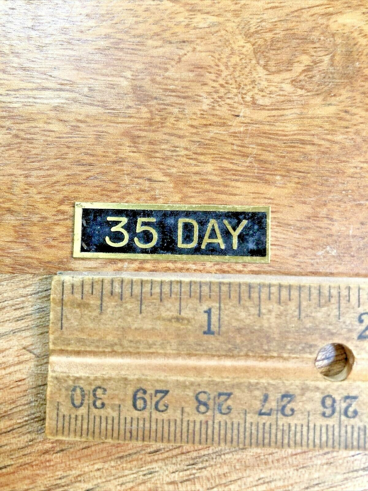 Small 35 Day Clock Plaque (K6997)
