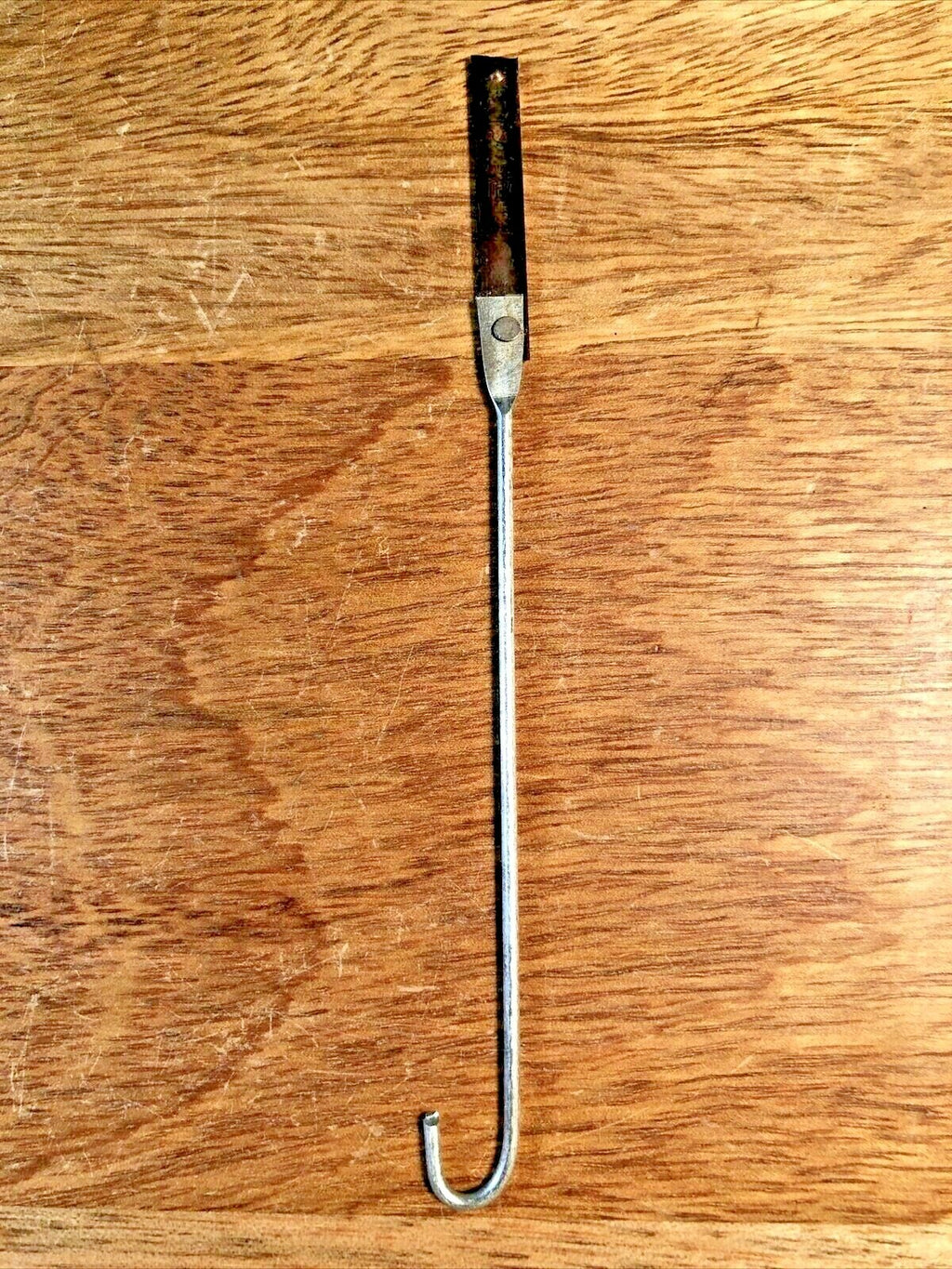 Old Waterbury Clock Pendulum Rod and Spring (K1640)
