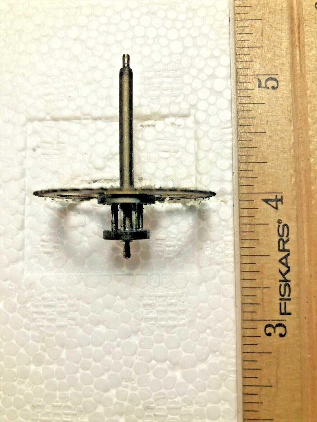 Old Sessions Clock Movement Time Side 4th Wheel (See Pics To ID Mvmt)   (K7771)