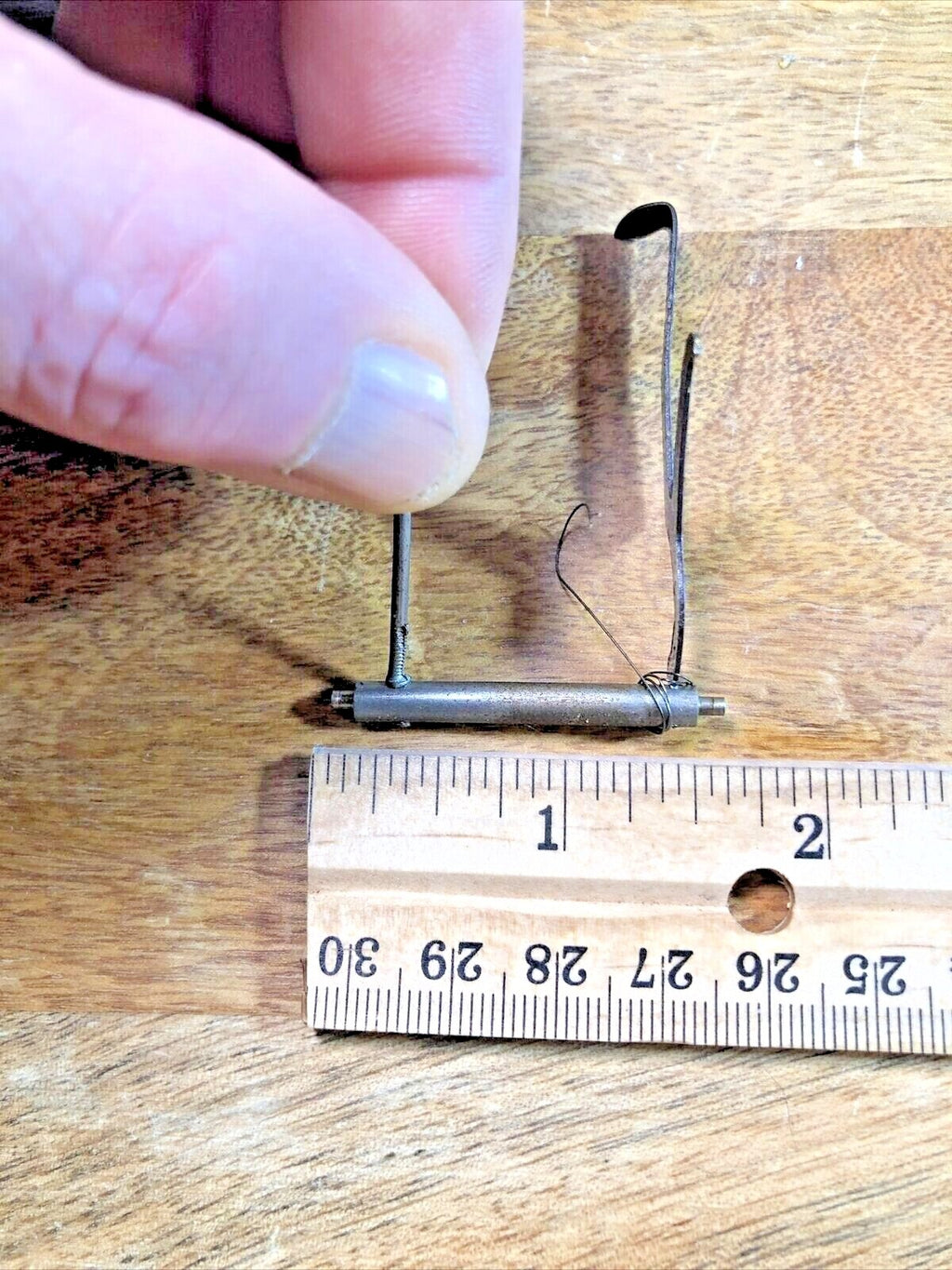 Gilbert Clock Movement (Stamped 18) Drop Lever (See Pics to ID)(K7289)