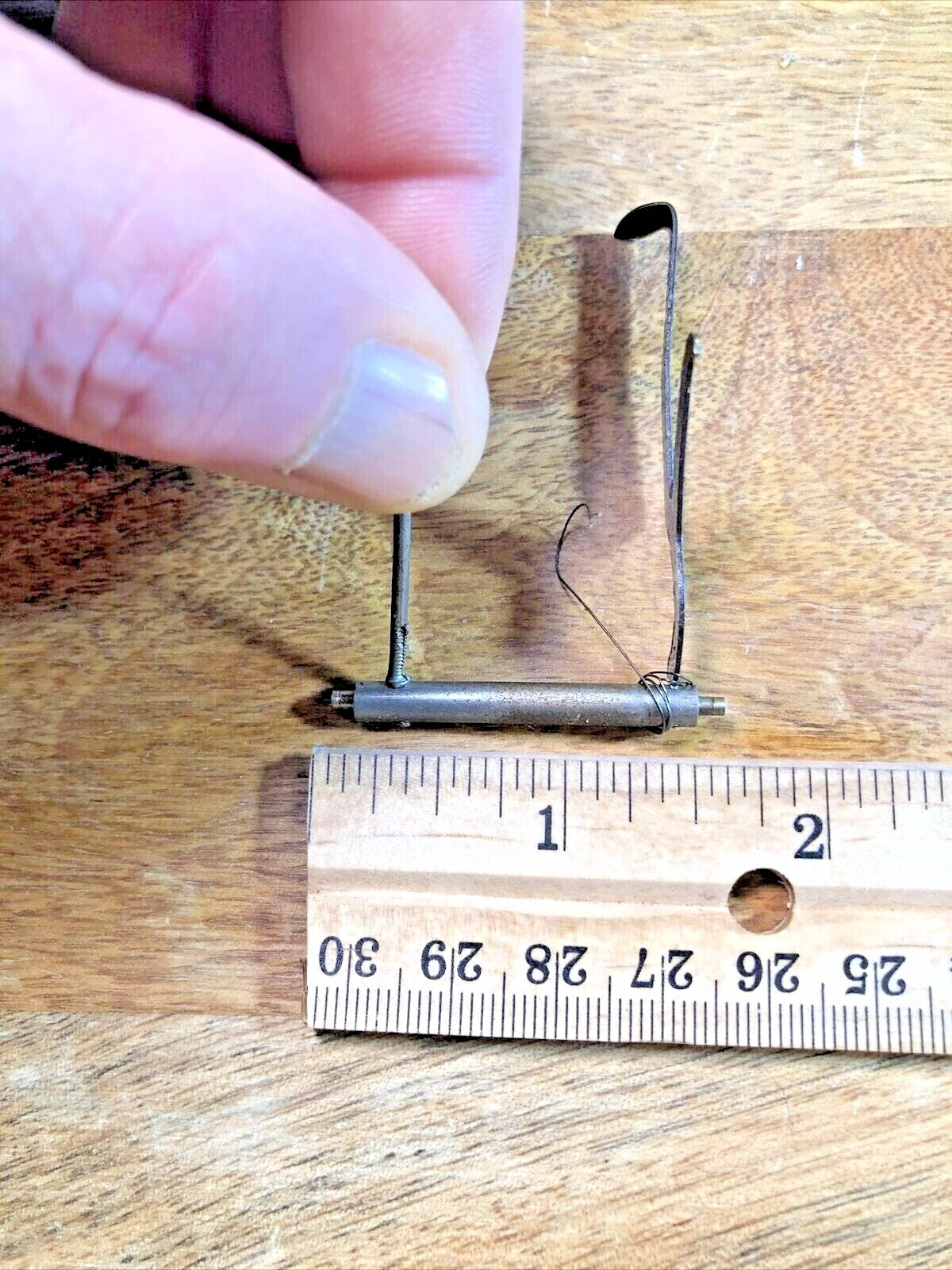 Gilbert Clock Movement (Stamped 18) Drop Lever (See Pics to ID)(K7289)