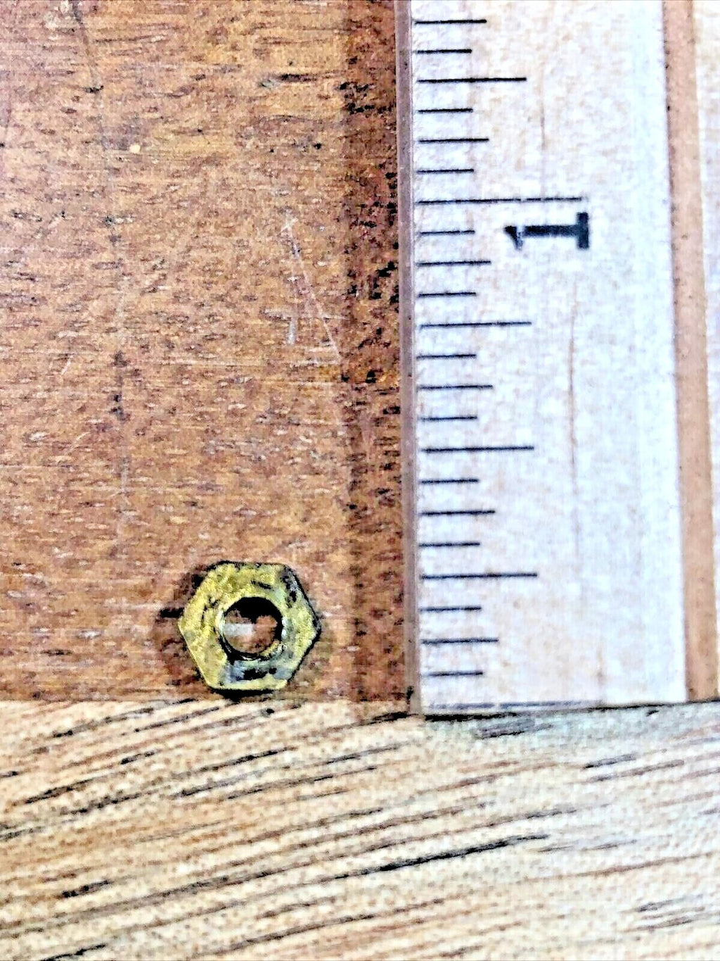 Old Sessions Clock Movement Nut (See Pics To ID Movement) (K7754)