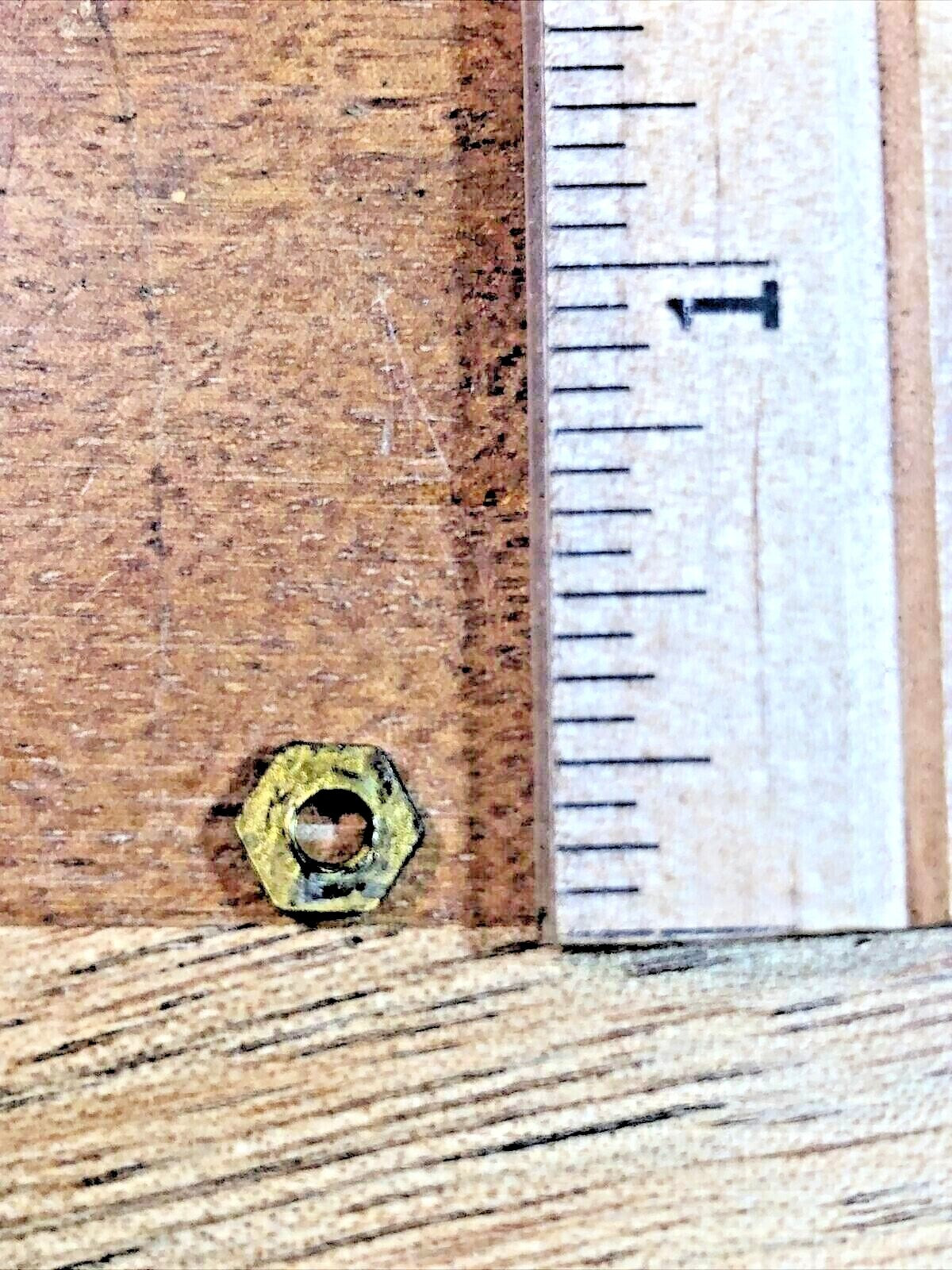 Old Sessions Clock Movement Nut (See Pics To ID Movement) (K7754)