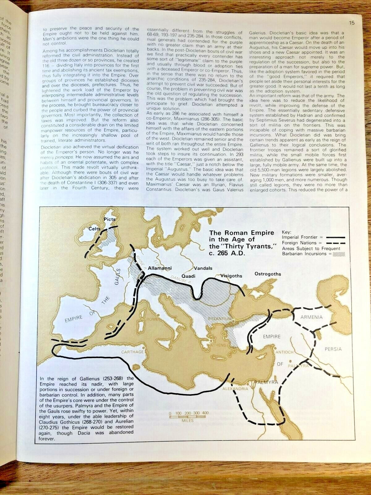 The Fall Of Rome, The Barbarian Invasion SPI Circa July 1973 (UNPUNCHED) (G5003)
