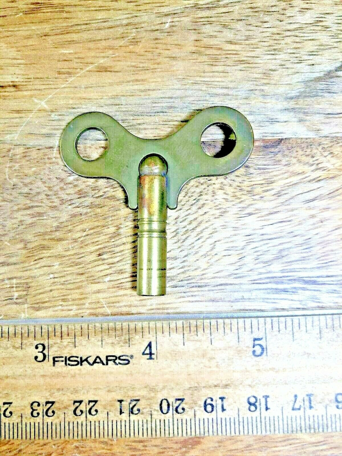 Antique Brass Clock Replacement Key 5 / 3.50mm   (Key Lot K1981)
