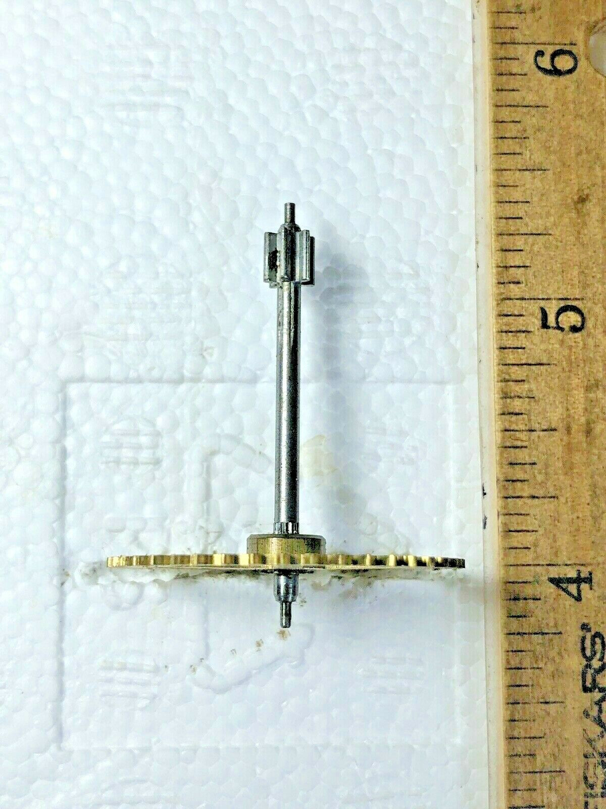 Herschede Clock Movement Time Side 4th Wheel (See Pics to ID Movement) (K6953)