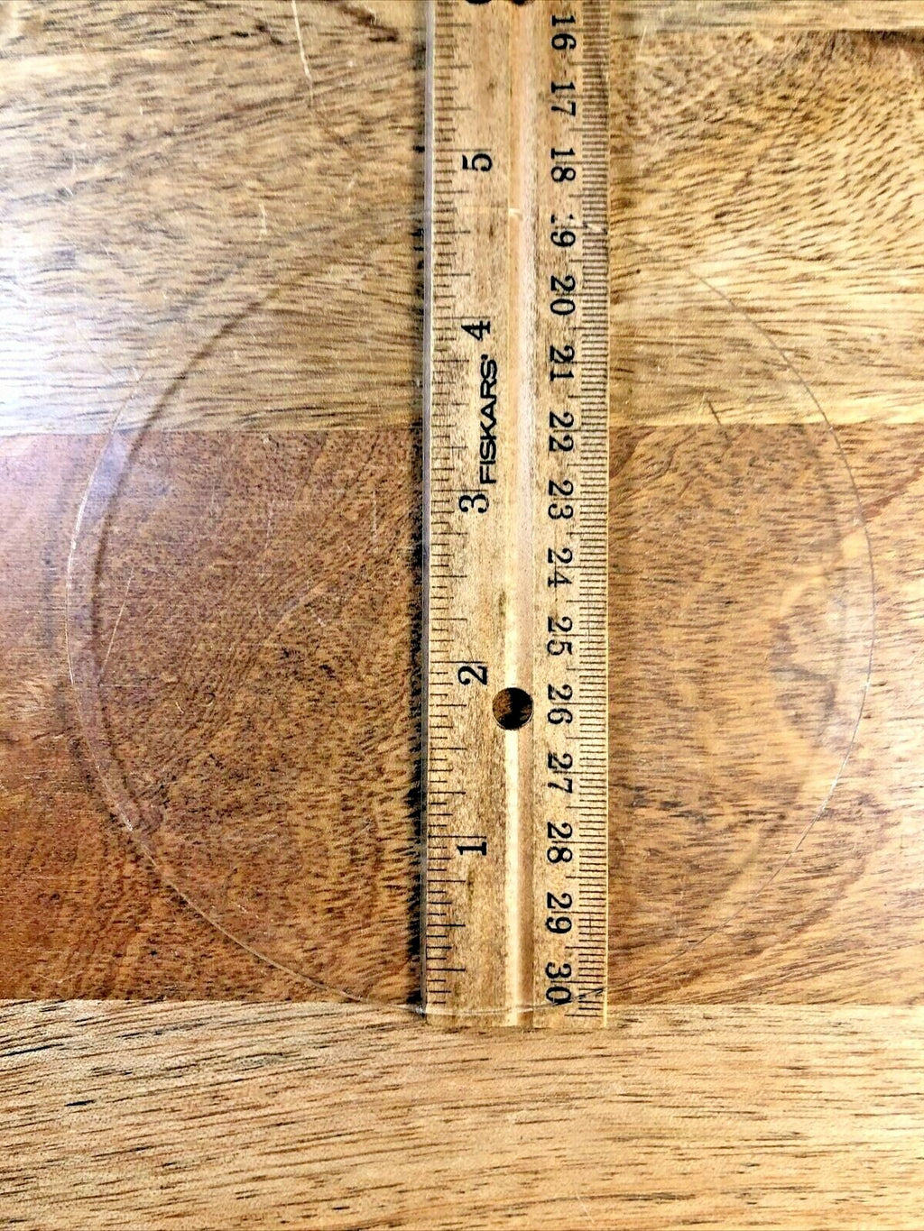 4.63 Inch or 117.63mm Diameter Flat Clock Glass  (K5938)