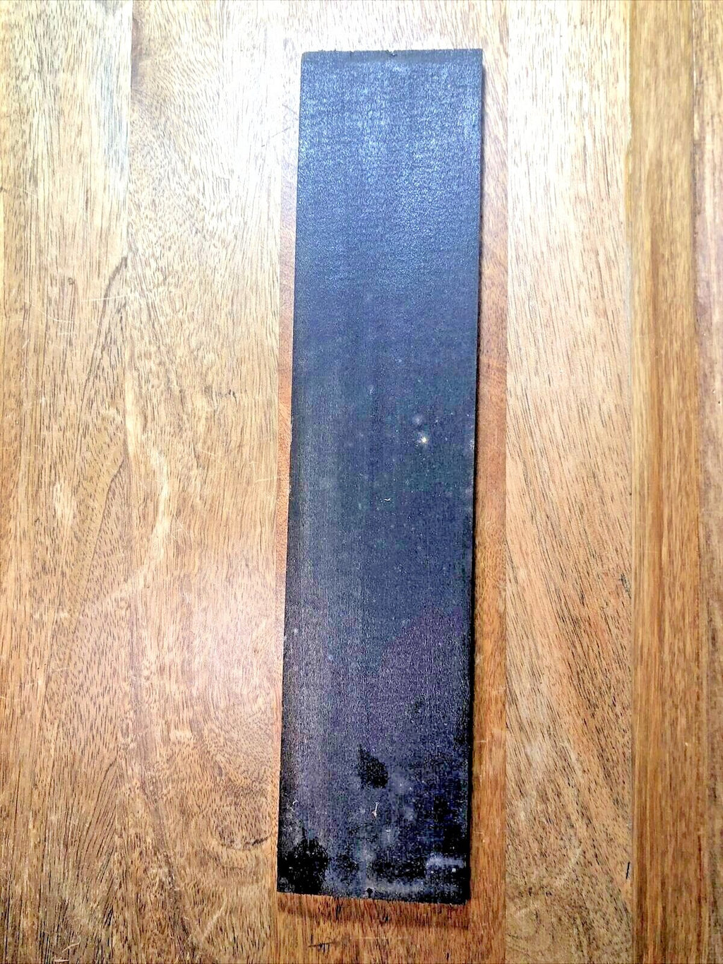 Black Mantel Clock Lower Backboard 12 3/16 Inches X 2 11/16 Inches (LL5129)