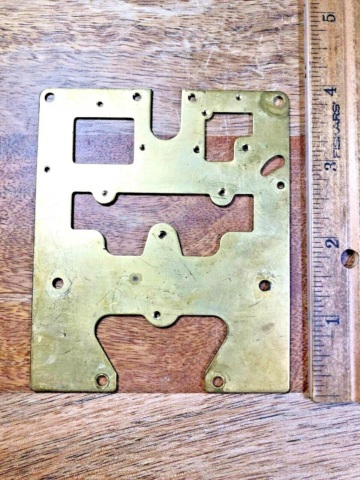 Chinese Clock Movement Back Plate (Pivots Look Good) (K6865)