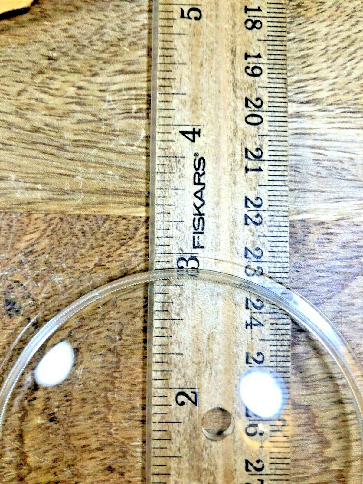 NOS Westclox Plastic Clock Lens (2.99 Inch or 76.04mm) #LEN-2024A (Lot K2053)