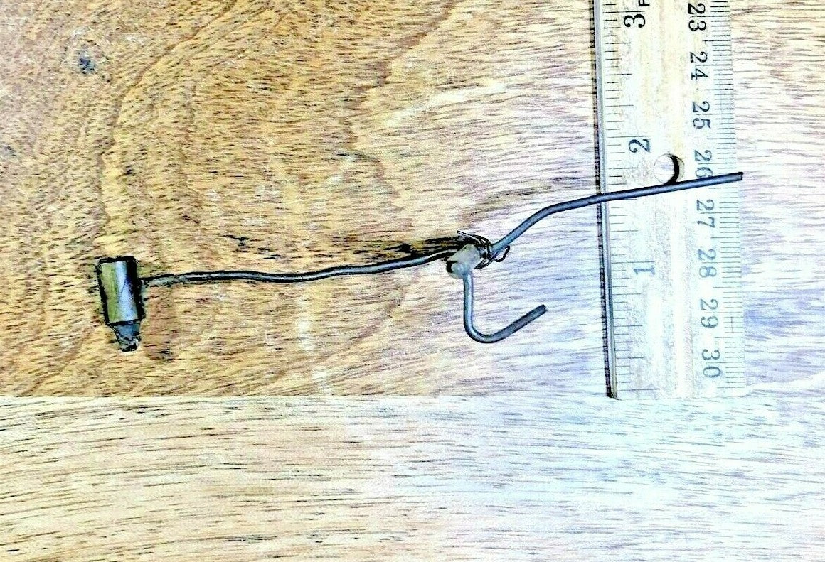 Clock Movement Hammer Assembly, Arbor Is 1.59 Inches Long, .07" pivot  (KA4071)