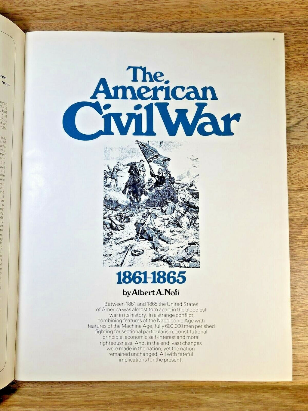 The American Civil War:1861-1865, SPI Circa March 1974 (UNPUNCHED) (G5001)