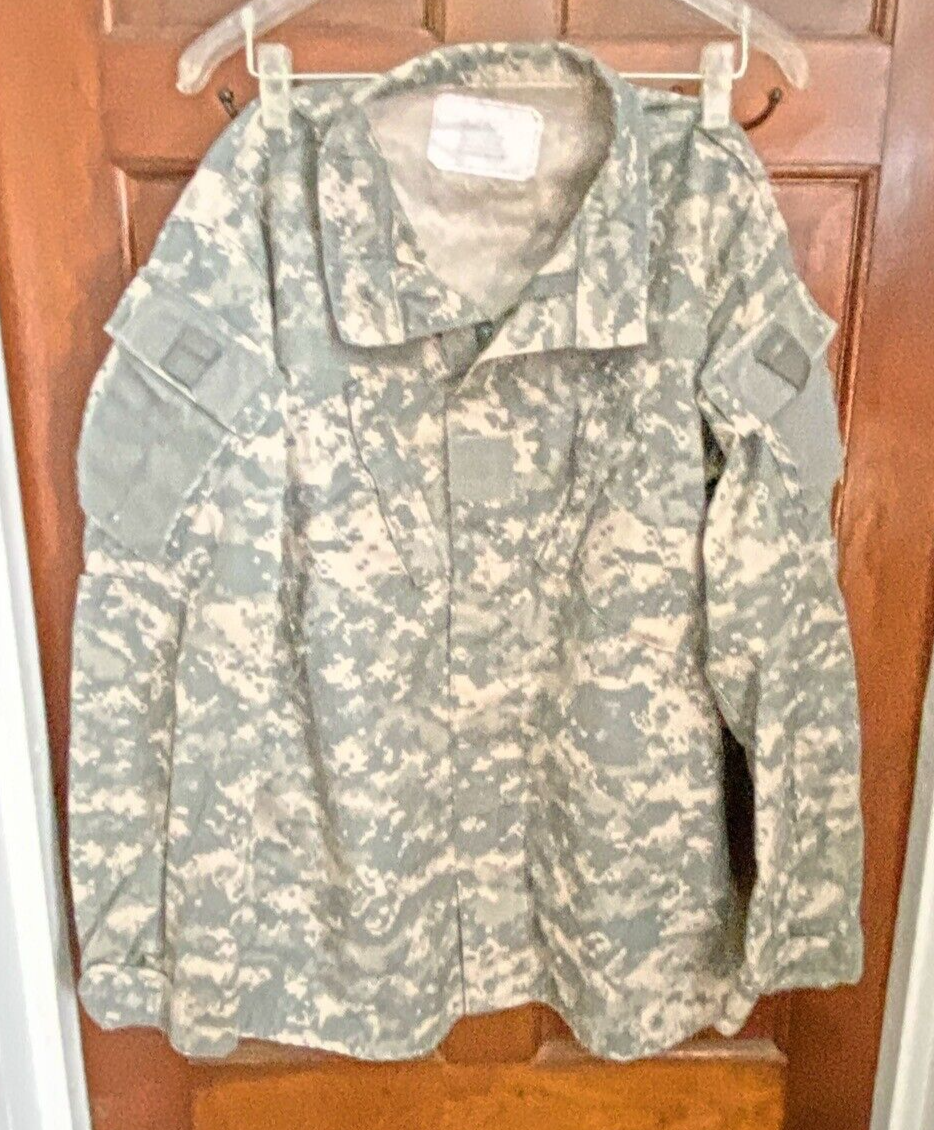ACU Shirt/Coat Medium Long USGI Digital Camo Cotton/Nylon Ripstop Army (KA1)