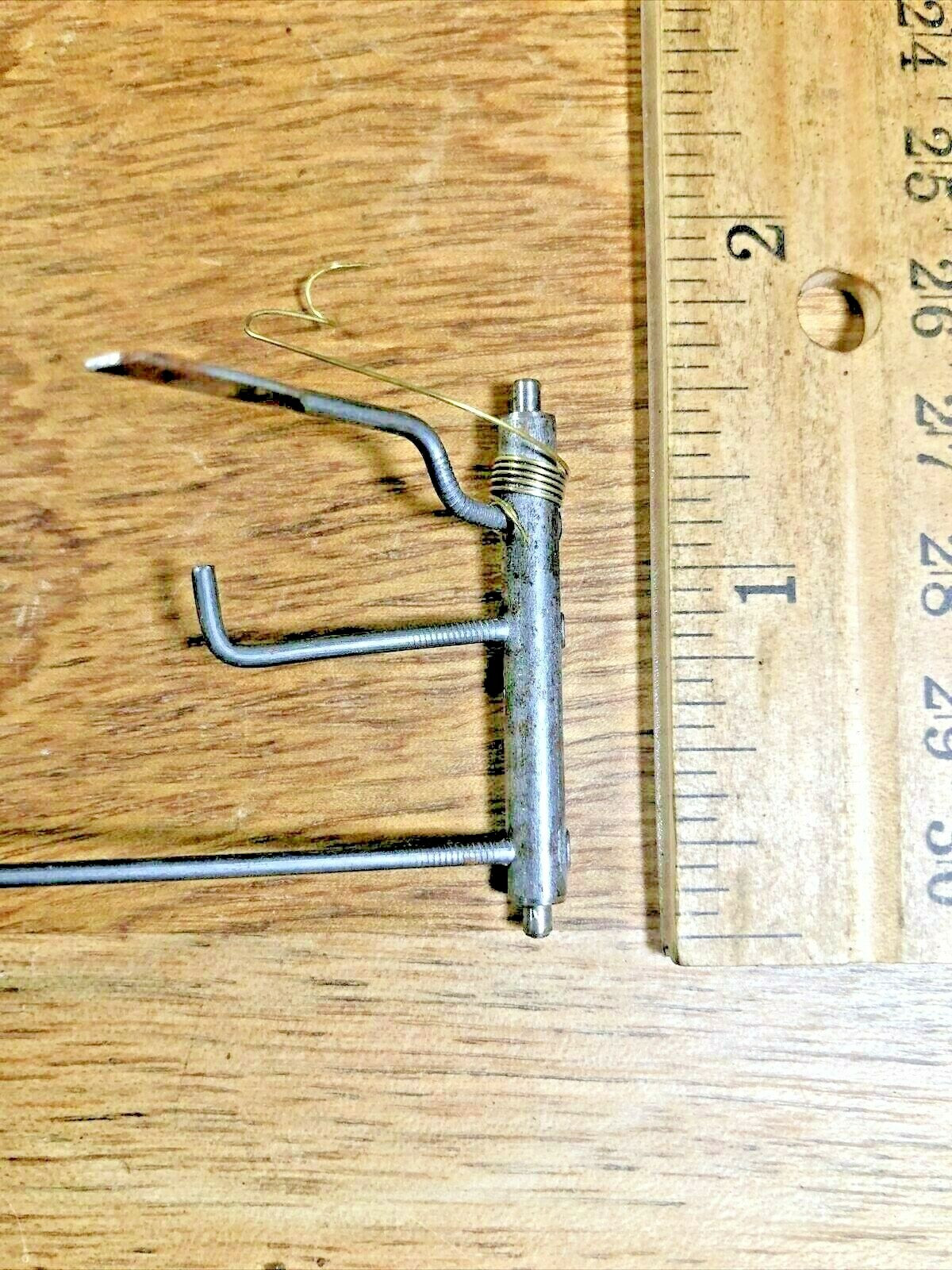 8 Day Clock Movement Count Wheel Lever Pivot is 1.54 Inches Long X .08" (K5520)