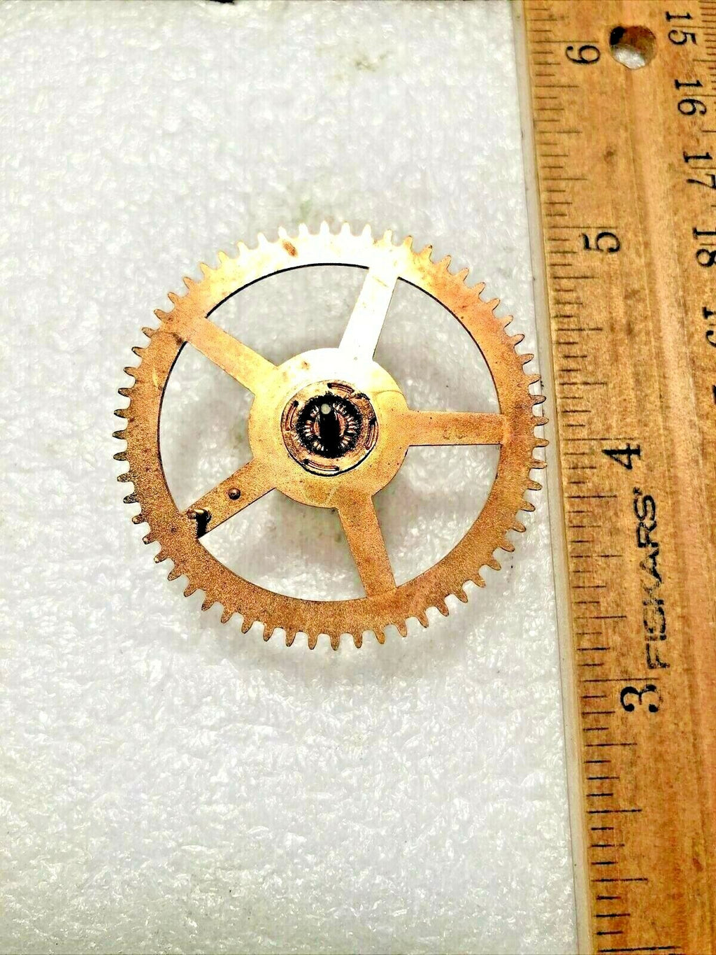 Old Sessions Clock Movement Warning Wheel (See Pics To ID Mvmt) (K6565)