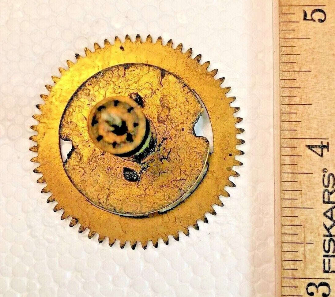 Seth Thomas 89D (Circa 1907) Clock Movement Strike Side 3rd Wheel    (K7534)