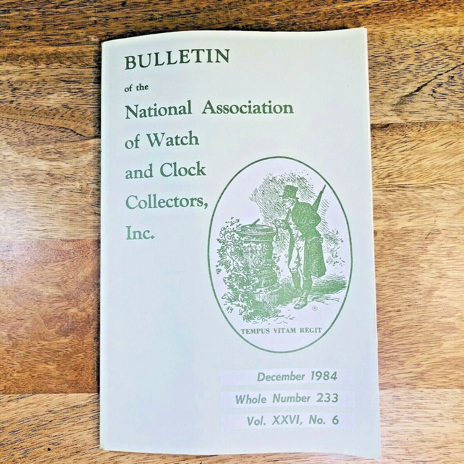 NAWCC Bulletin: Unusual French Watches, Ingersoll-Trenton Watches  (K64523)