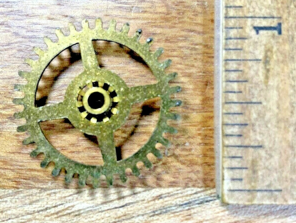 Old Kienzle Clock Movement Minute Wheel (See Pics To ID Mvmt) (K6804)