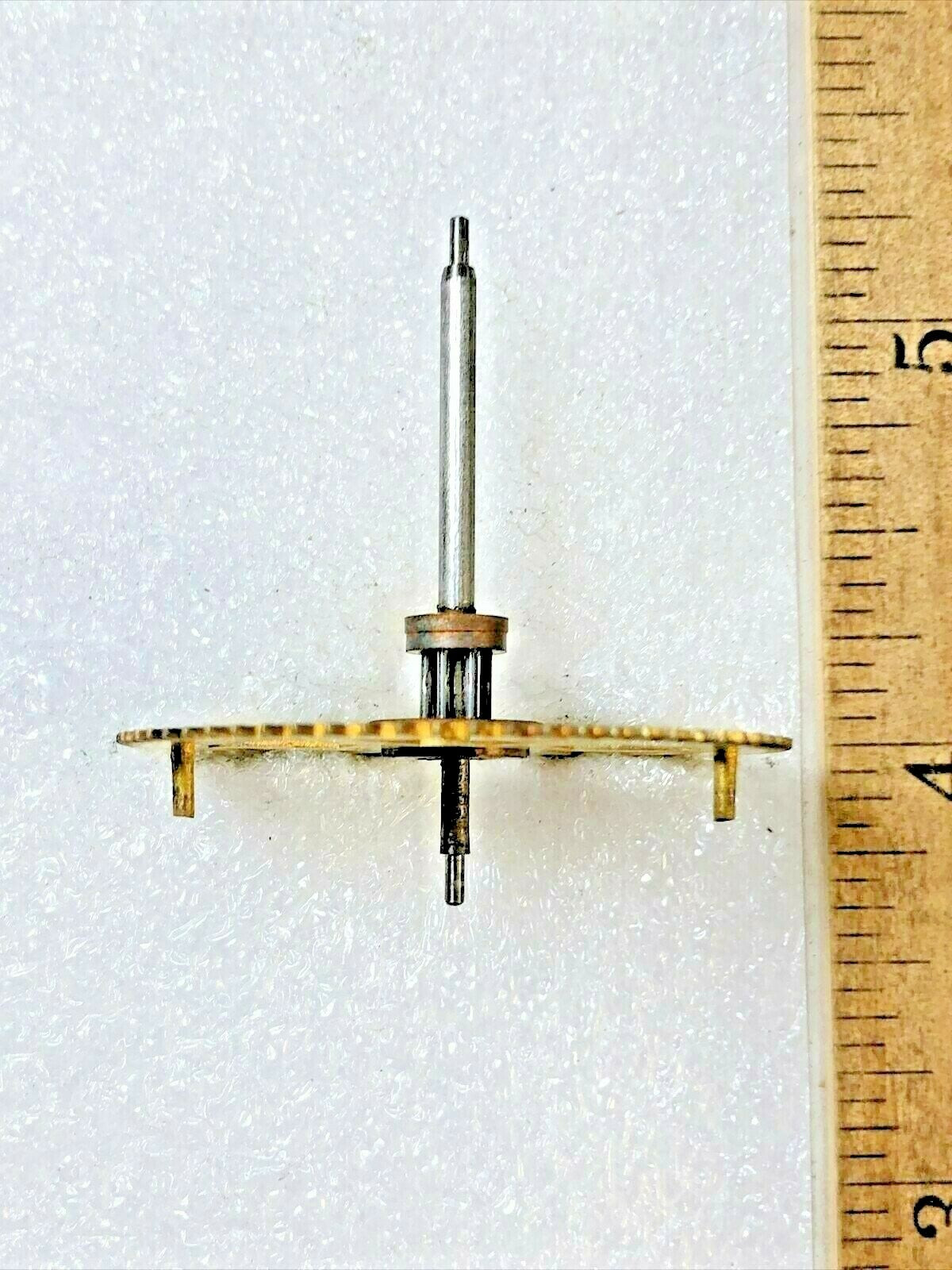 New Haven Clock Movement Strike Side Warning Wheel (See Pics to ID Mvmt) (K5859)