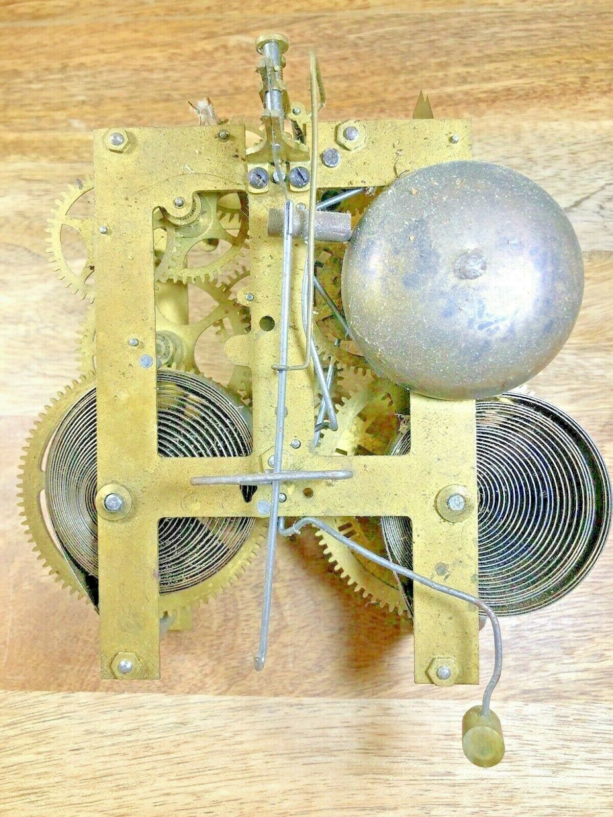 Old Sessions 8 Day Clock Movement Strike Count Wheel  (K2018)