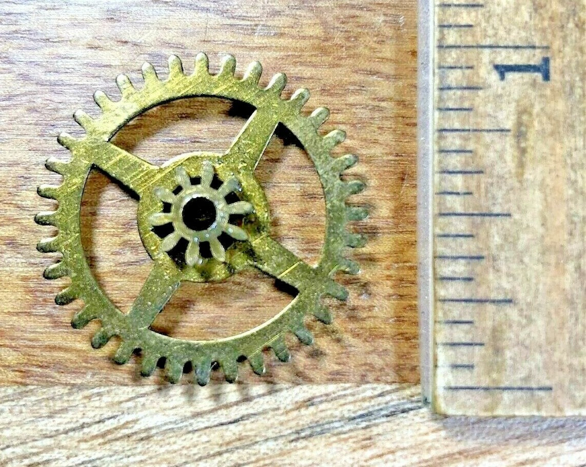 Old Kienzle Clock Movement Minute Wheel (See Pics To ID Mvmt) (K6804)