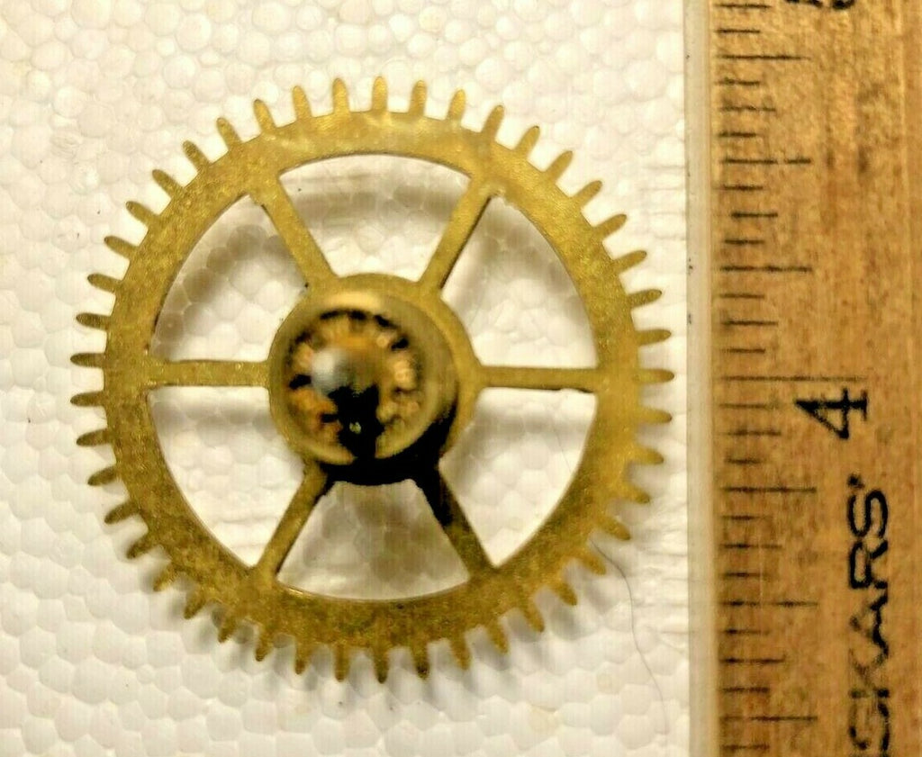 Seth Thomas 89I Clock Movement Time Side 4th Wheel (K6776)