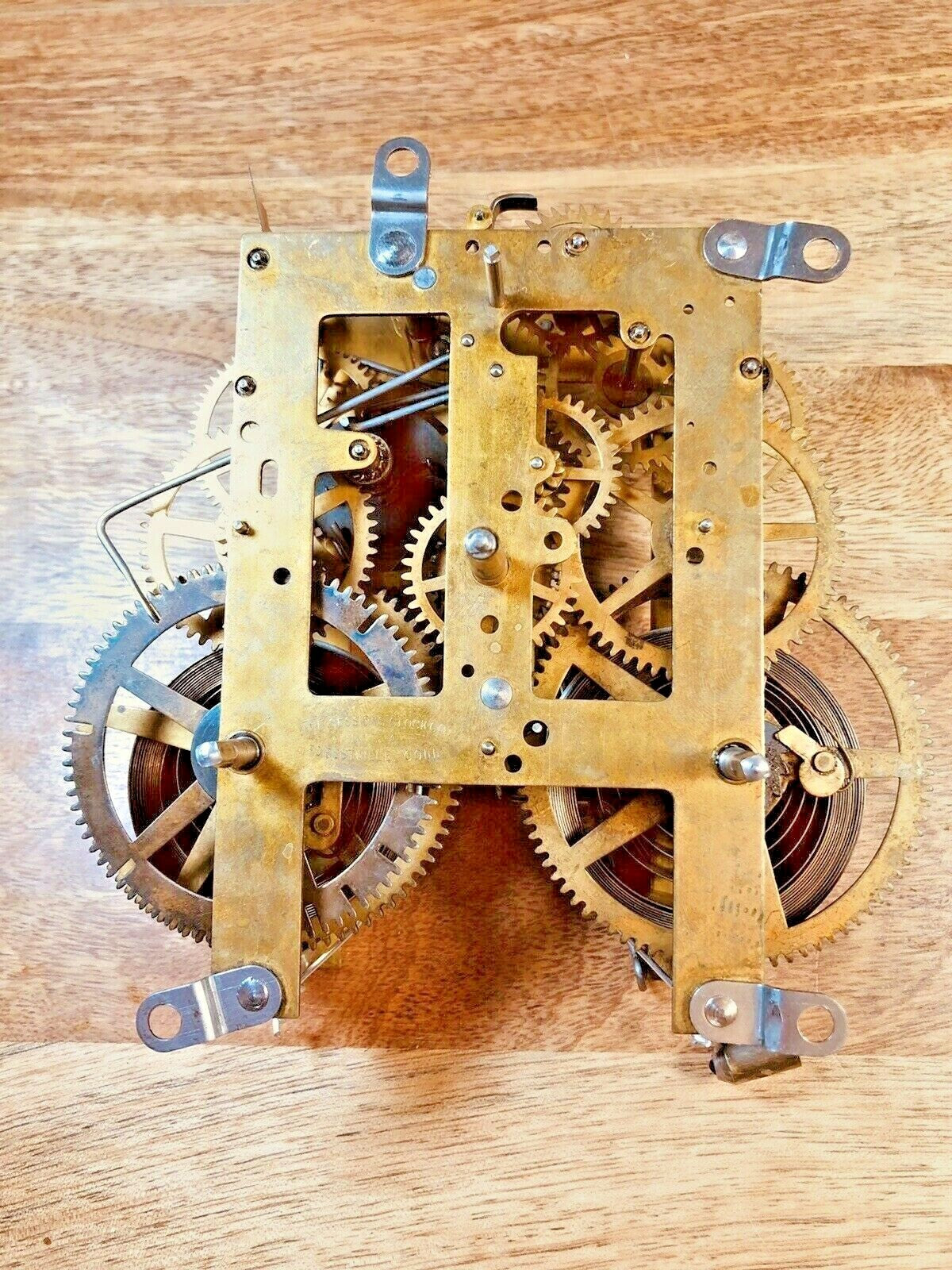 Old Sessions Clock Movement Pallet Nut (See Pics to ID Mvmt) (K6091)