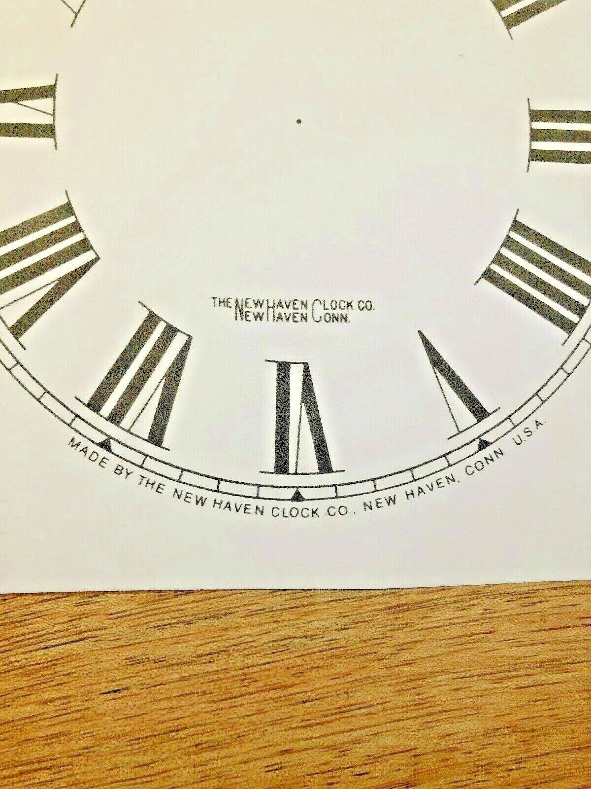 5" New Haven Clock Paper Dial, Roman Numeral             (Lot 181)