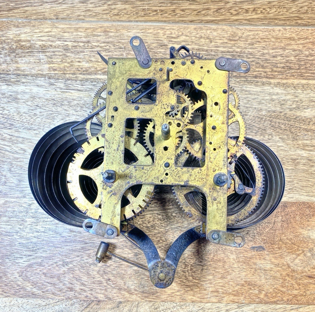 Gilbert Clock Movement (Stamped 23) Strike Side Main Wheel (KD2773)