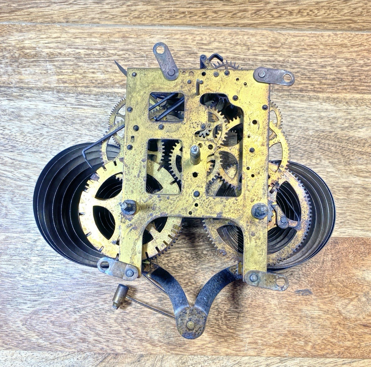 Gilbert Clock Movement (Stamped 23) Strike Side Main Wheel (KD2773)