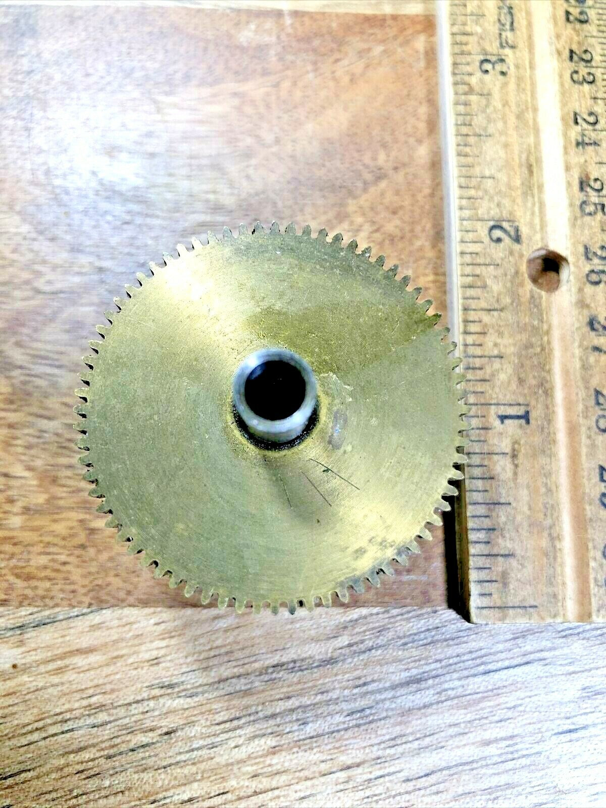 Clock Spring Barrel and Spring  Stamped "WG", Diameter is 40.70mm (K6922)