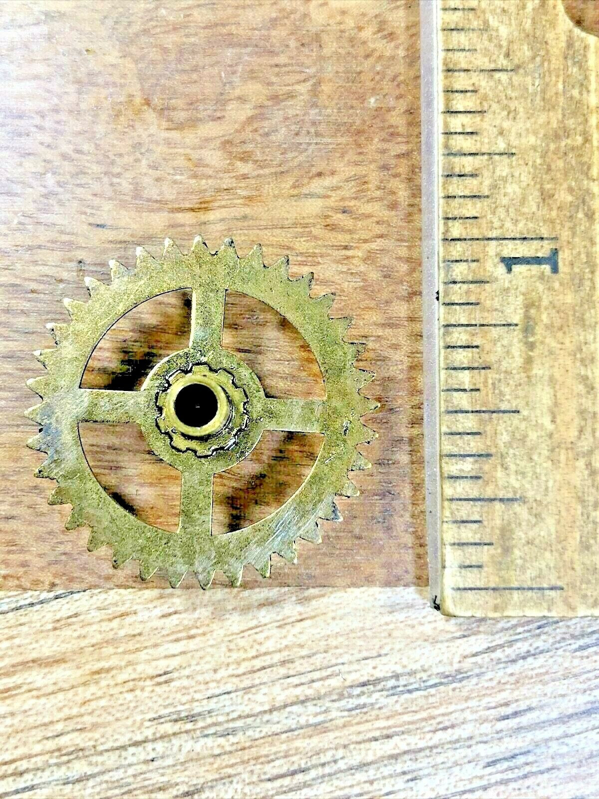 Mauthe Clock Movement (#2) Minute Wheel  (See Pics to ID Movement) (K7137)