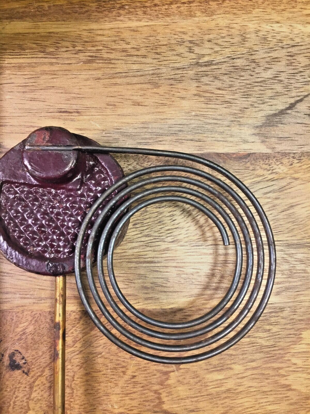 Herschede Mantle Clock Gong - Vintage Clock Parts (K7676)