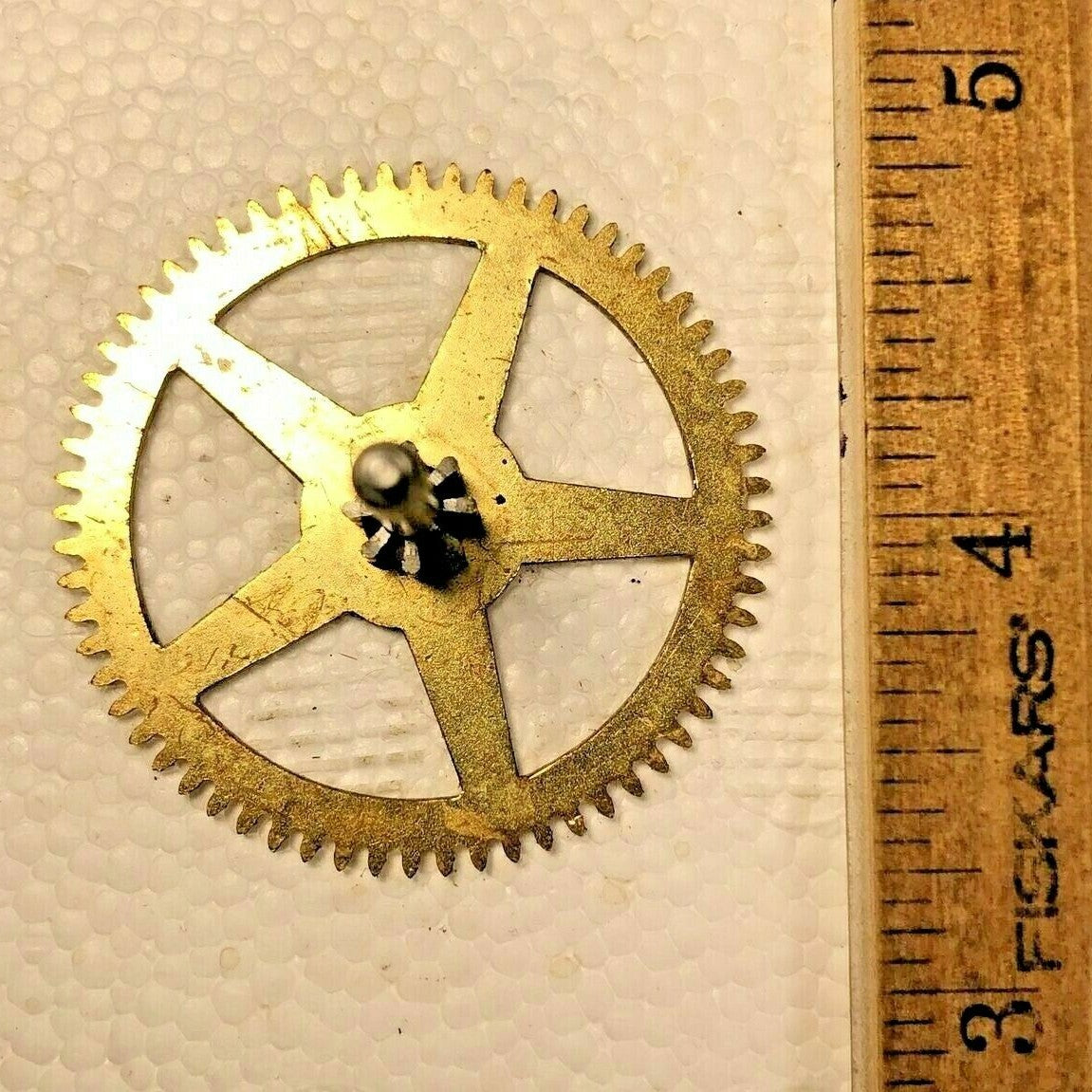 Herschede Clock Movement Strike Side 2nd Wheel (See Pics to ID Movement) (K6962