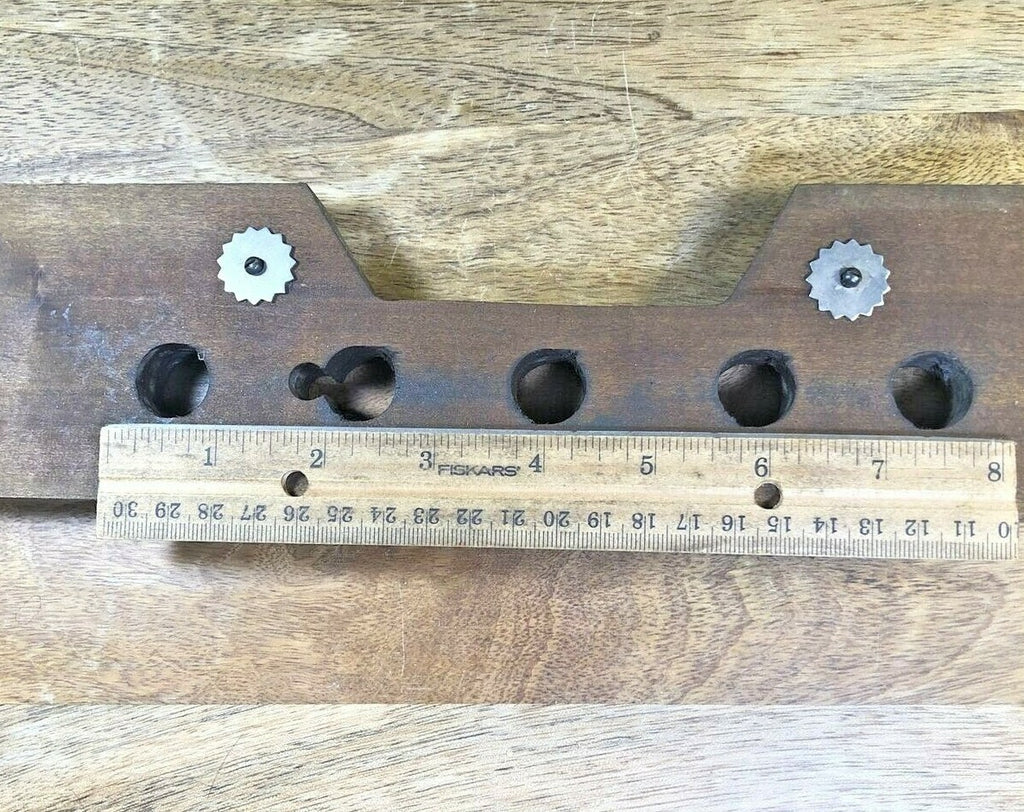 Nice Old Clock Movement Seat Board 11 1/4 X 3 X 3/4 Inches    (LL5072)