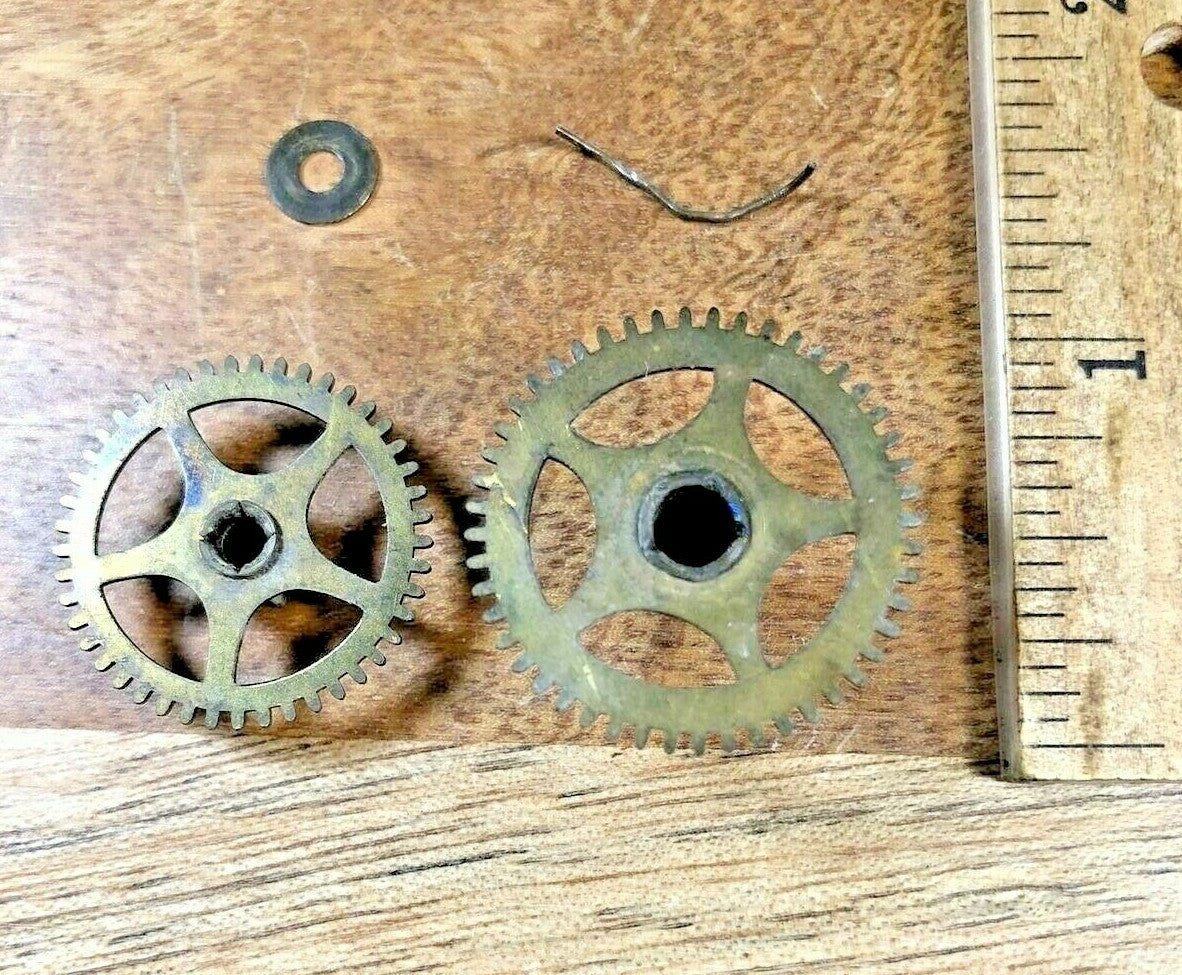 Ansonia Clock Co. Movement Minute Wheel (See Pics to ID Mvmt)  (KA6009)