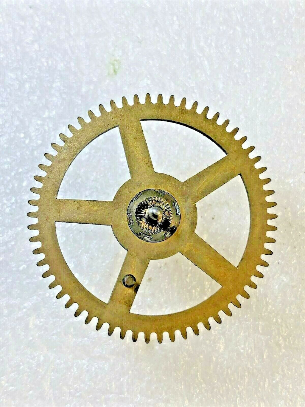 Old Waterbury Clock Movement Warning Wheel (See Pics to ID Mvmt) (K5840)