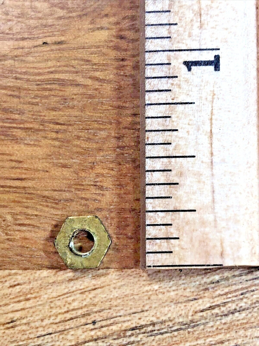 Old Ingraham (Stamped 7 01) Clock Movement Nut (See Pics To ID) (K7254)